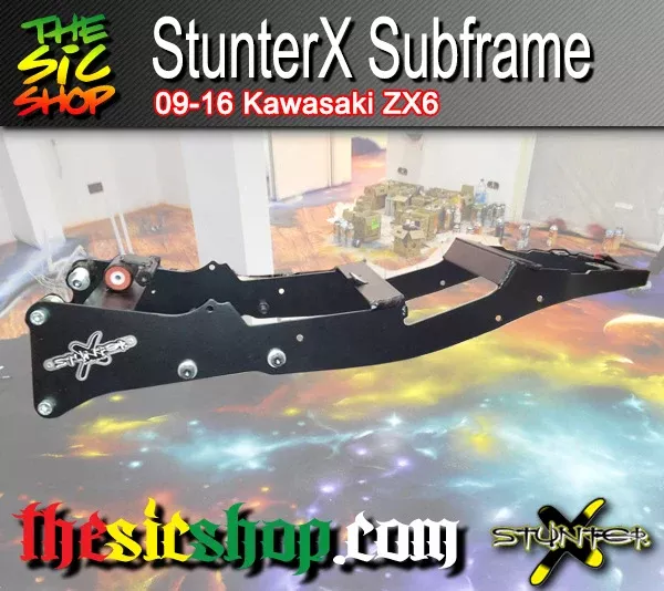 09-18 ZX6R Steel Subframe - StunterX