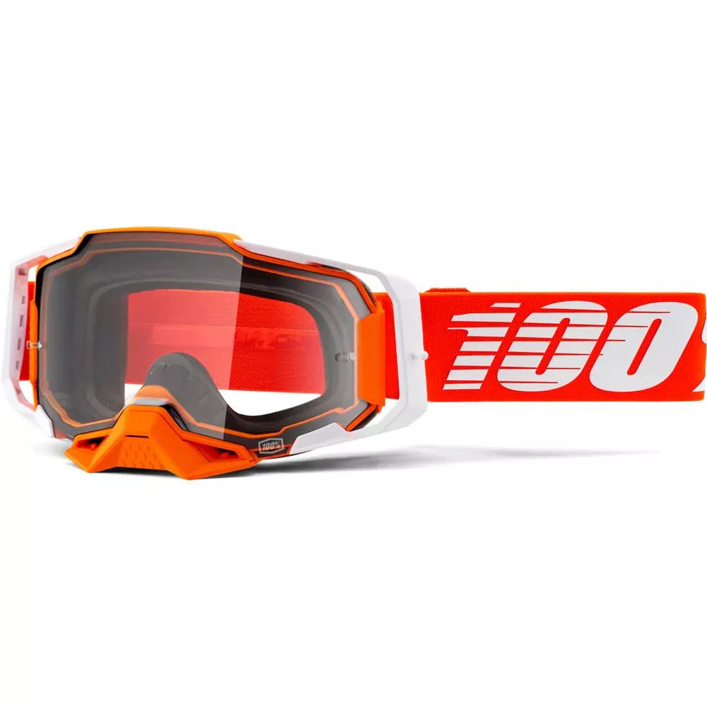 100% Armega Goggles (Clear Lens)