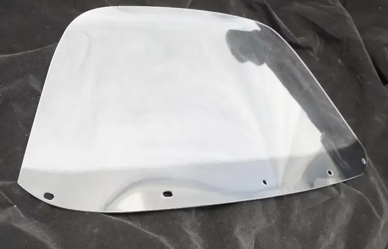 11″ ReplacementClear Windshield for Mutazu 34″ Universal Batwing Fairing