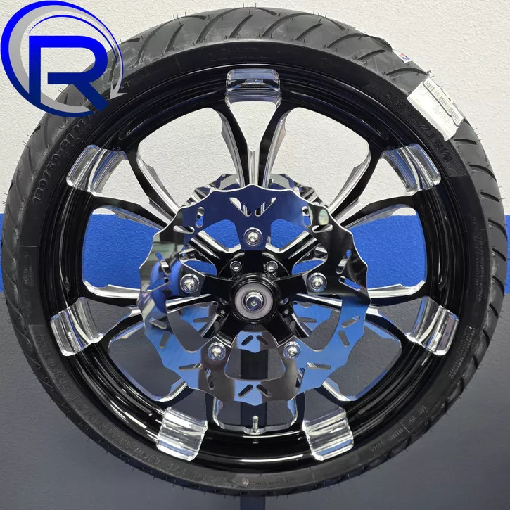 21" Performance Machine Paramount Wheel Rotors Tire Package HOT DEAL!