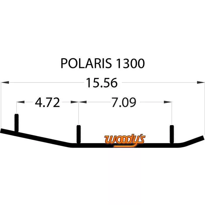 4""X 60 TURNING W/HARD WELD 7/16"" PR