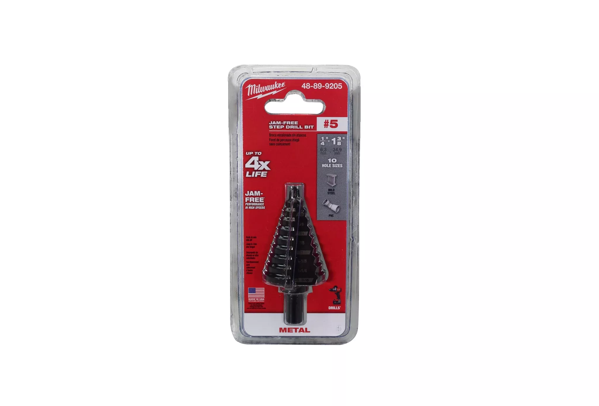 #5 Step Drill Bit, 1 /4