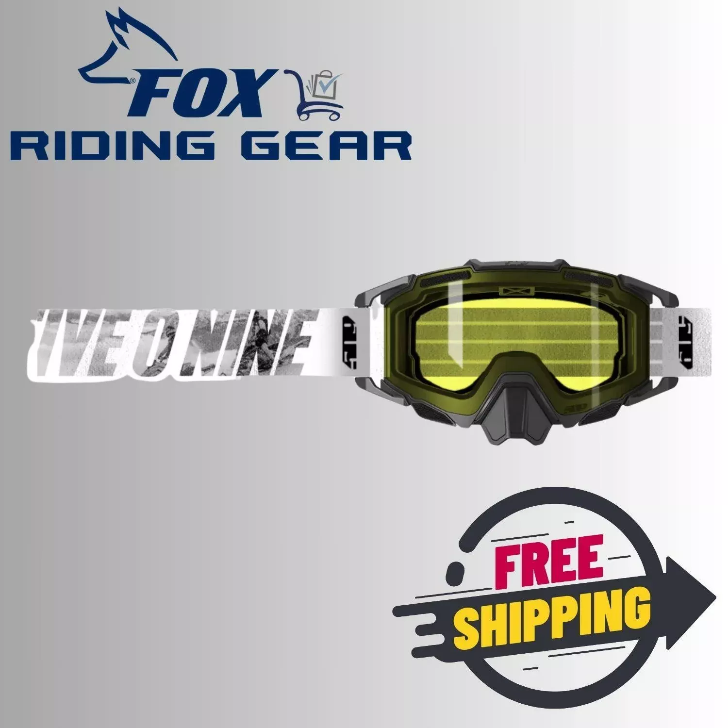 509 Sinister X7 Snow Goggle (Whiteout) - Open Box