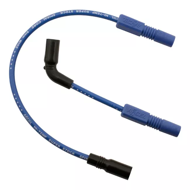 Accel 8mm S/S Wire XR1200 Blue for Harley-Davidson