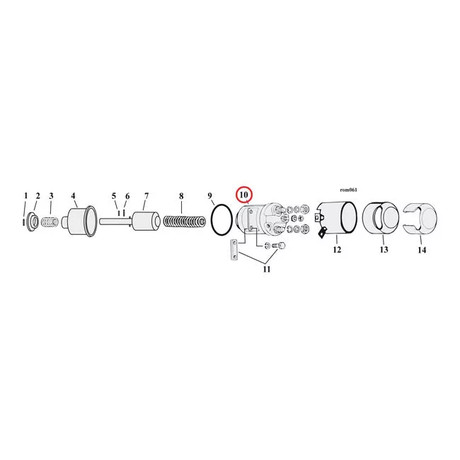 Accel Solenoid, Chrome For Harley-Davidson
