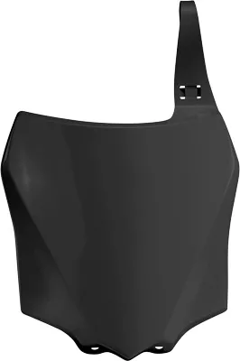 Acerbis Front Number Plate (Black) KX85/100 14-21