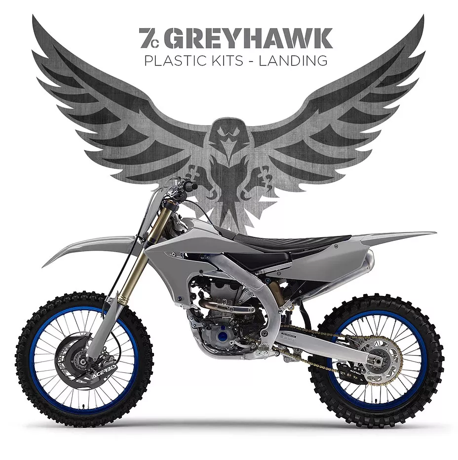Acerbis Full Plastic Kit (Gray) YZ250/450F 19-22