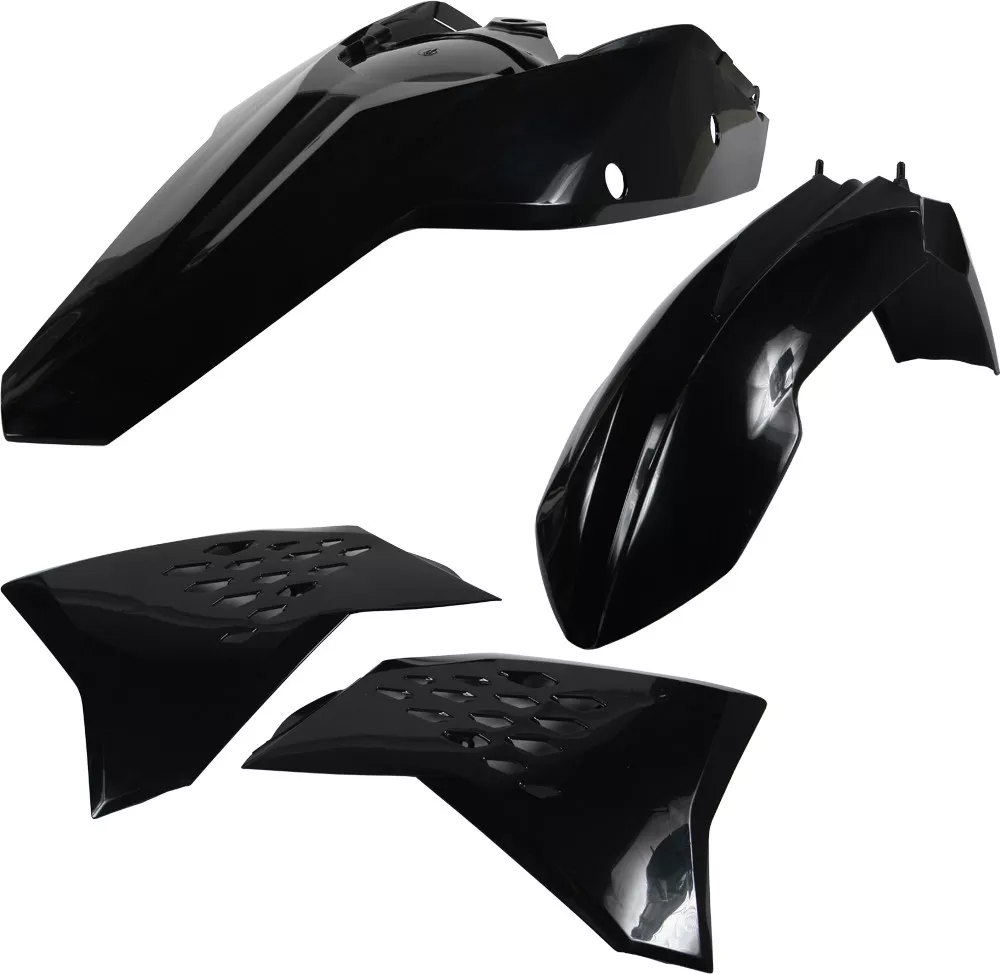 Acerbis Plastic Kit (Black) KTM XC-W/EXC 08-11