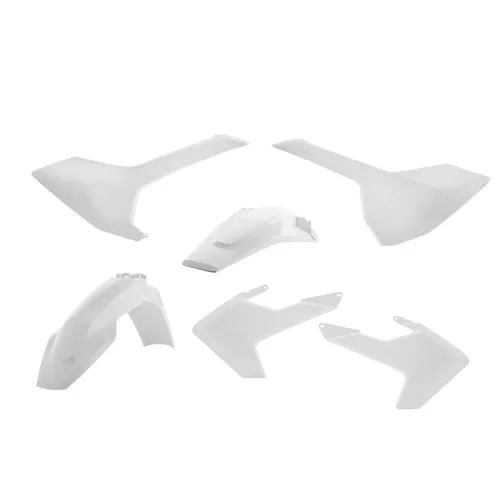 Acerbis Plastic Kit (White) Husqvarna TE/FE 17-19