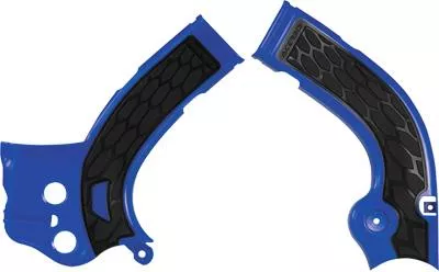Acerbis X-Grip Frame Guards (Blue/Black) YZ450F 14-15