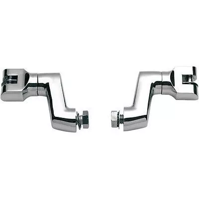Adjustable Footrest Support Kit For Harley-Davidson Kuryakyn Offset Peg Mounts