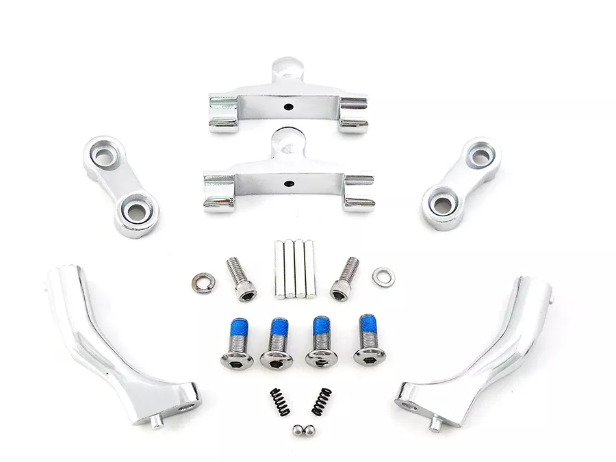 Adjustable Passenger Footboard Mount Kit For Harley-Davidson Touring 1993-Up