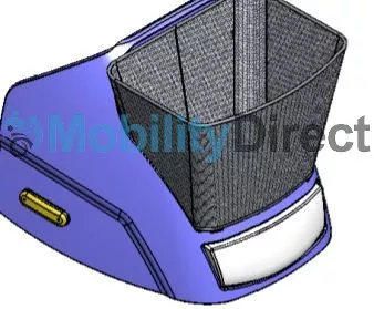 AFIKIM Afiscooter C3 Front Basket