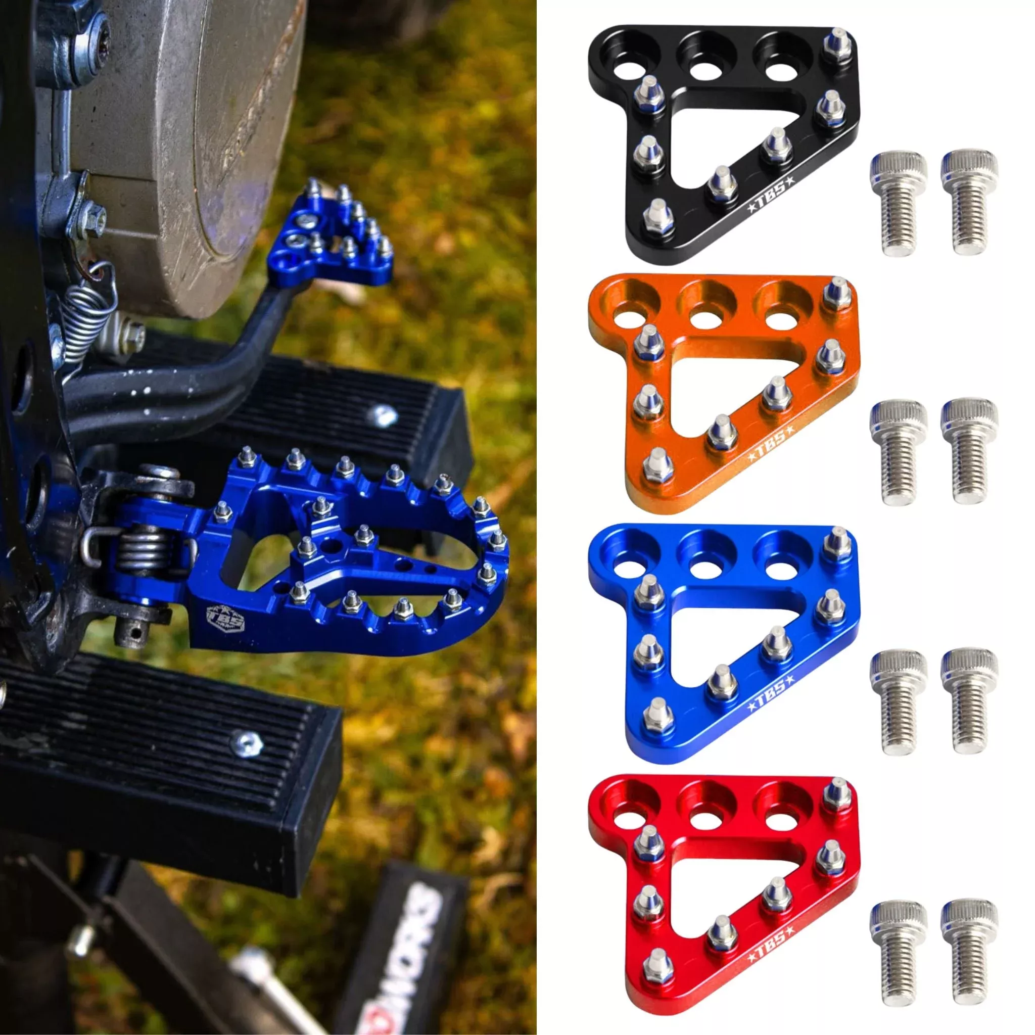 ANODIZED BRAKE PEDALS 1.0