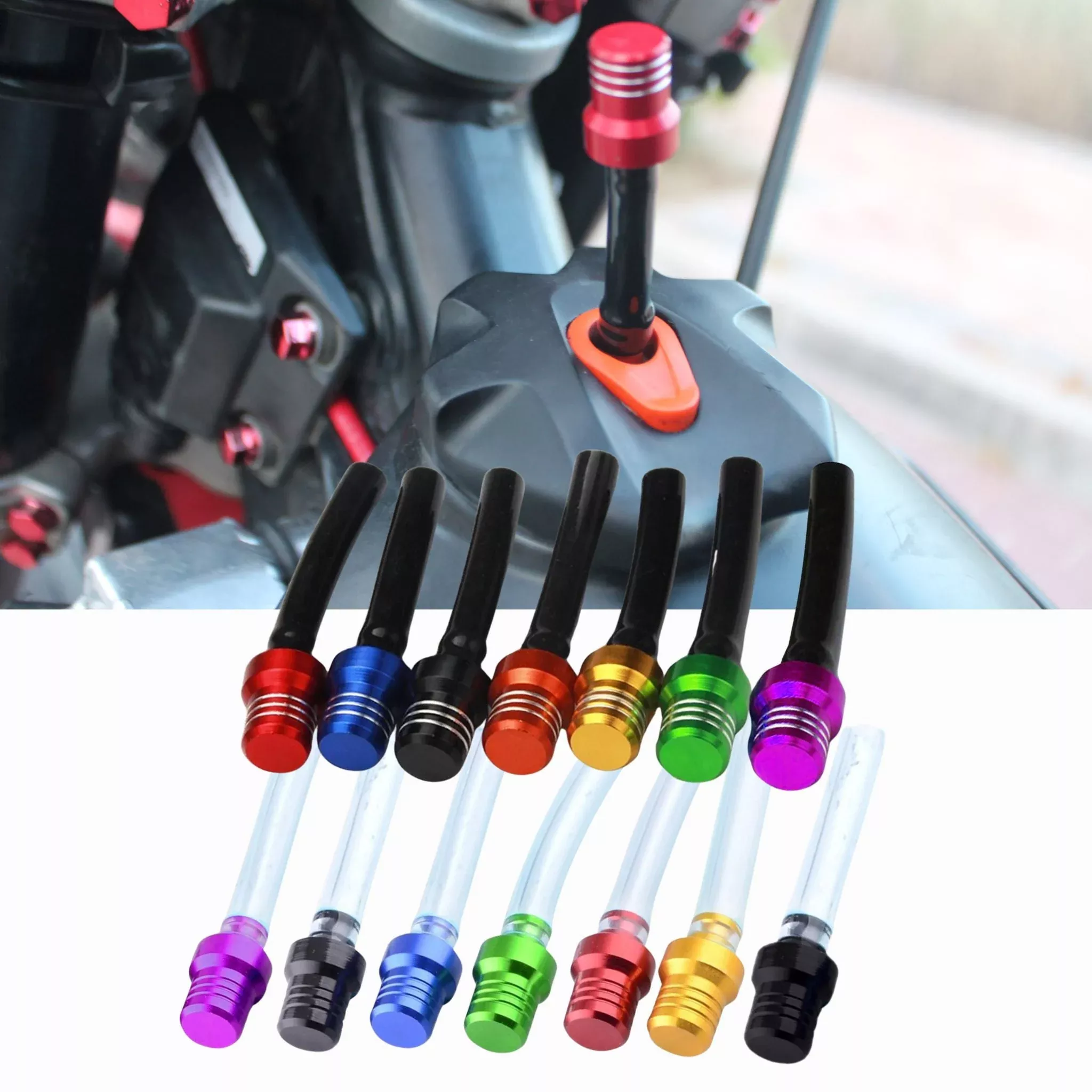 ANODIZED GAS TANK VENT