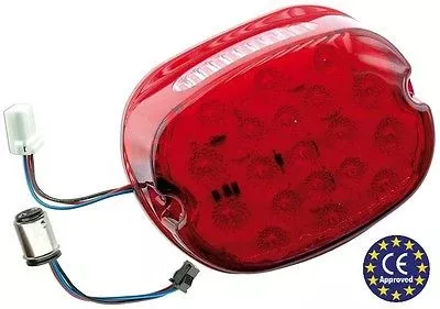 Approved LED Taillight for Harley-Davidson Layback LED Tail Lamp