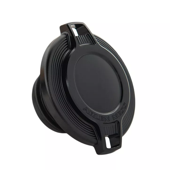 Arlen Ness Bar Gas Cap Black