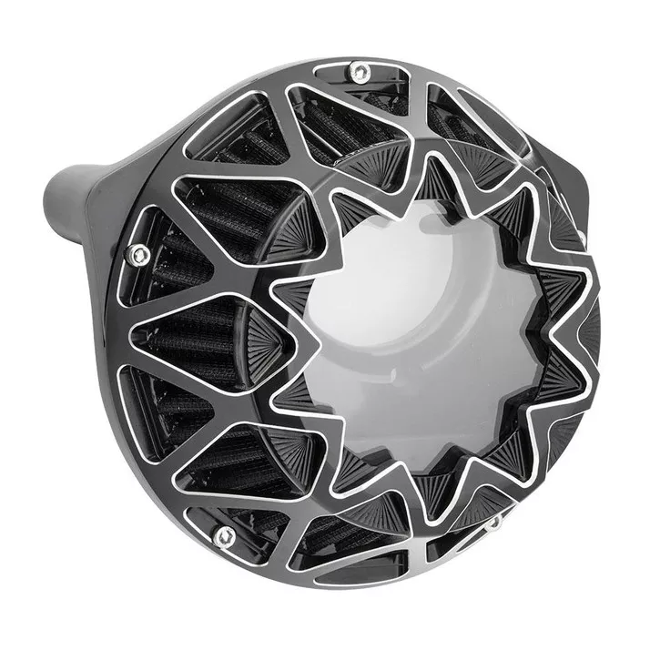 Arlen Ness Crossfire Air Cleaner Black Contrast