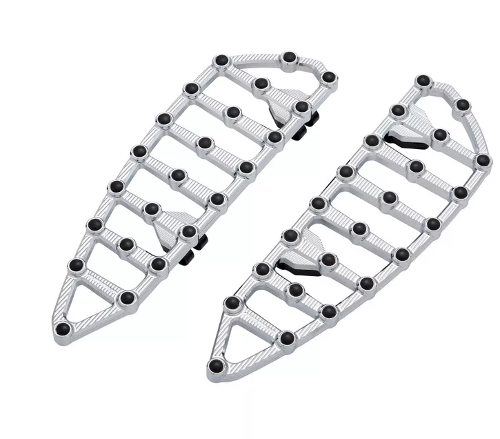 Arlen Ness MX Driver Floorboards Chrome