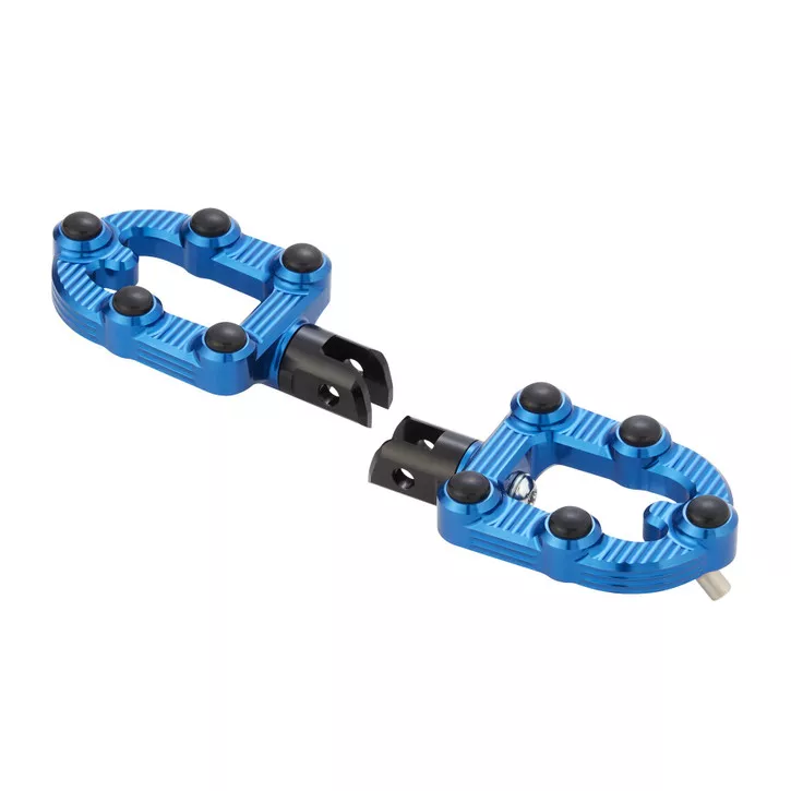 Arlen Ness MX Footpegs Blue