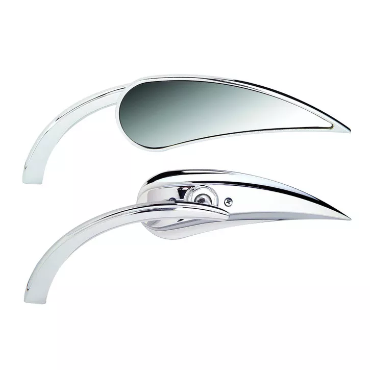 Arlen Ness Rad II Micro Mirror Chrome