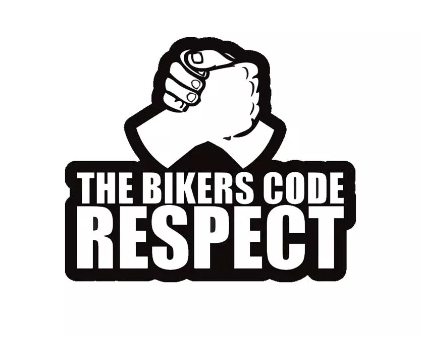 BIKERS CODE STICKERS