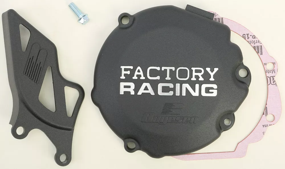 Boyesen Factory Racing Ignition Cover (Black) RM85
