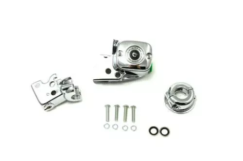 Chrome Clutch Bracket And Master Cylinder Reservoir Kit For Harley-Davidson