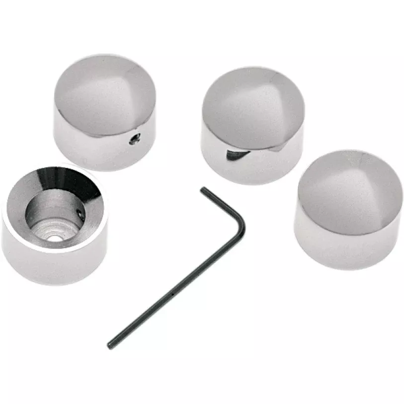 CHROME HEAD PLUGS FOR HARLEY-DAVIDSON. Classic Chrome Headbolt Cover