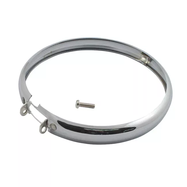 Chrome Headlight Trim Ring for Harley-Davidson
