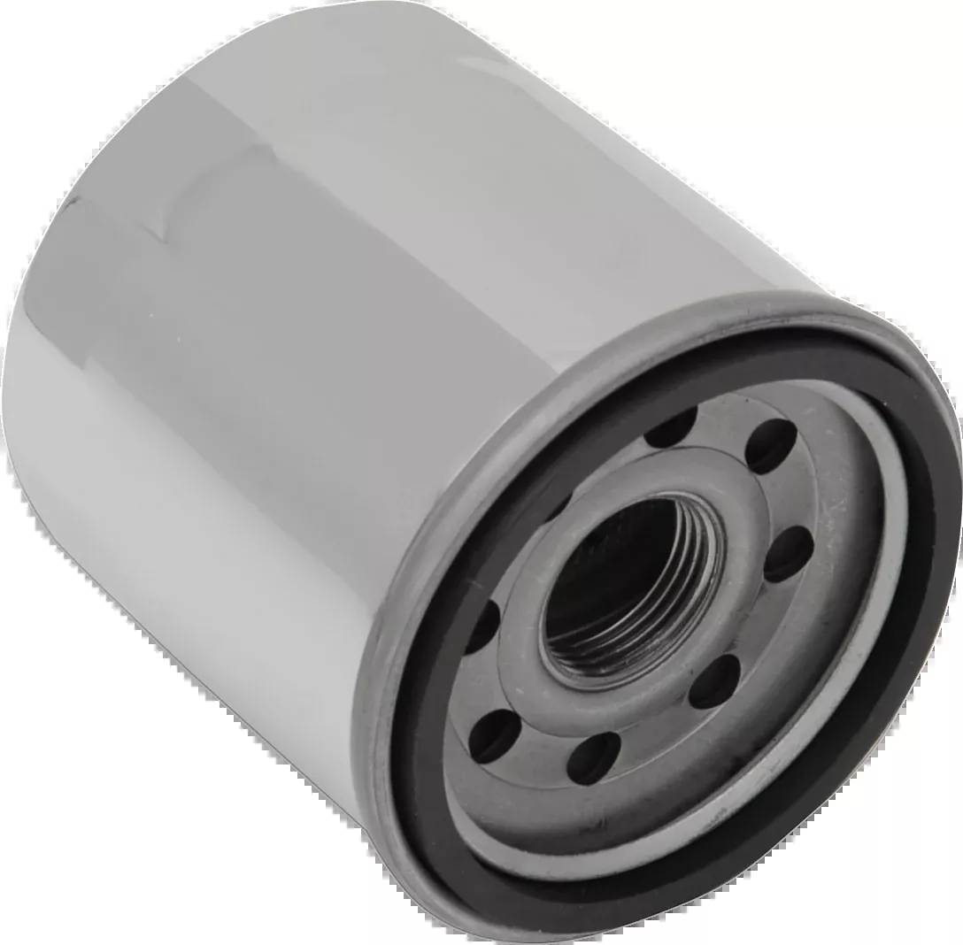Chrome Oil Filter for Indian