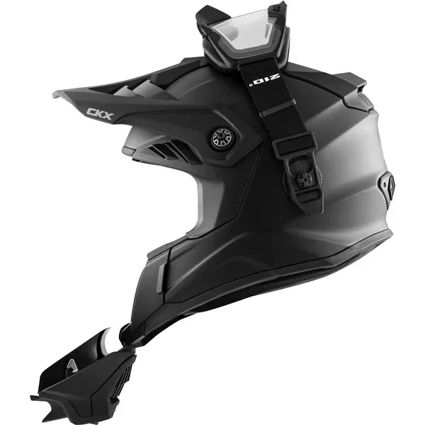 CKX Titan Airflow Electric Combo Helmet-Backcountry Solid-
