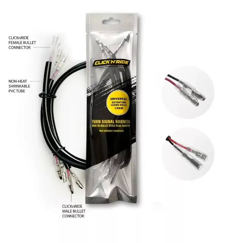 Click n Ride - Universal 45cm Extension Lead