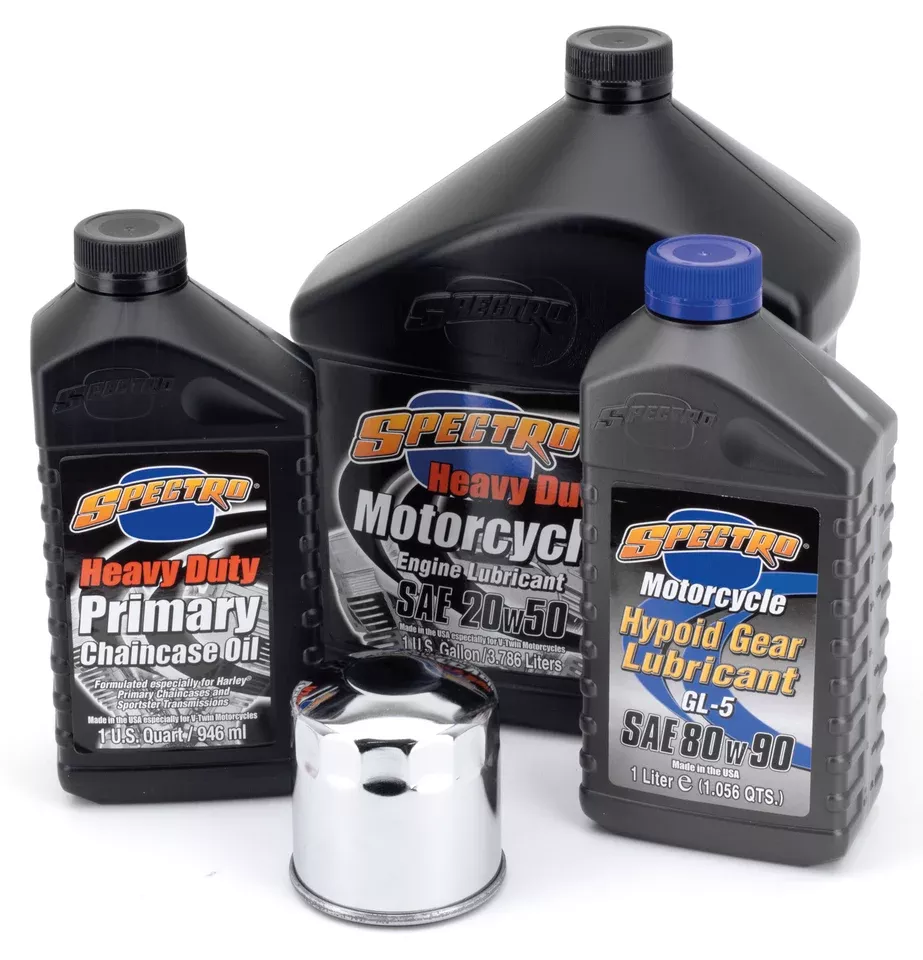 Complete Oil Change Kit for Harley-Davidson '84-'99 Spectro