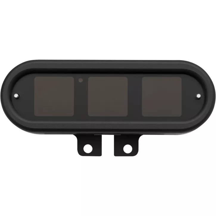 DAKOTA DIGITAL Speedometer - Oval - Black - Universal MLX-9400-K