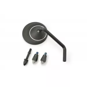 DaytonaMirror type-r/stem right, alu marking e, 3 adapters