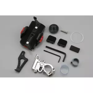 DaytonaQuick-release motorcycle smartphone holder for handlebar mounting