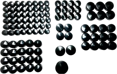 DRAG SPECIALTIES Cover Bolt - Black 352096