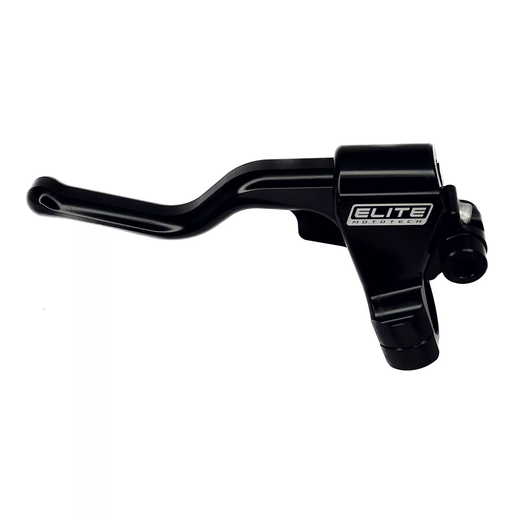Elite Moto Tech Easy Pull Clutch for Harley (OEM cable) Black Perch