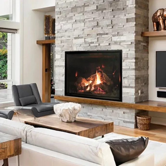 Empire Rushmore DVCT50CBP 50" Clean Face Direct-Vent Gas Fireplace
