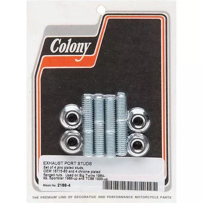 Exhaust Bolt Studs for Harley-Davidson