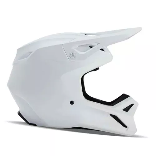 FOX V1 SOLID HELMET - MATTE WHITE