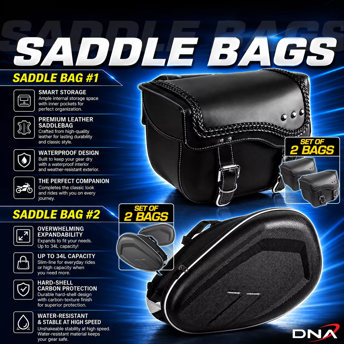 Gasket saddlebag