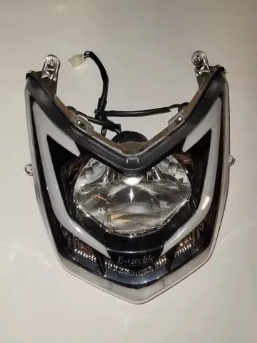 Gio Electric Replacement FRONT HEADLIGHT for Phoenix Moped Scooter Bike