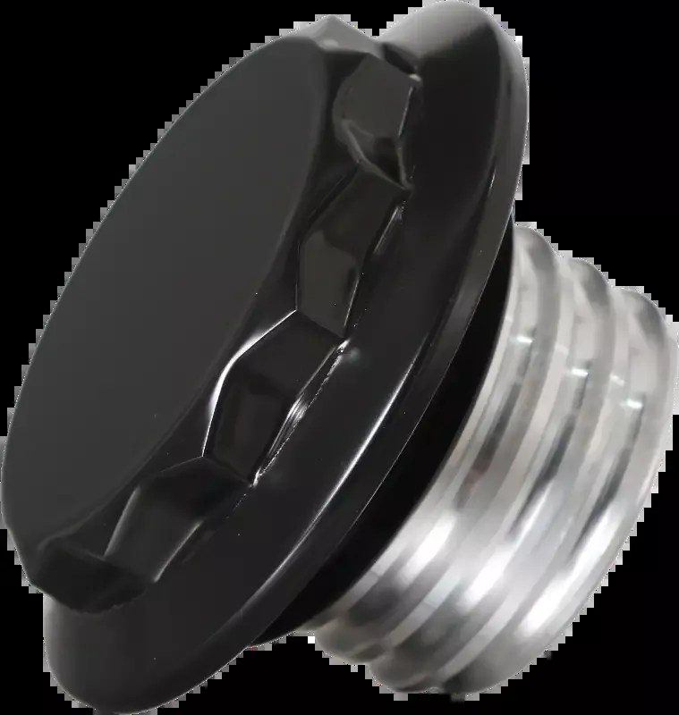 H/d Billet 12 Point Non-vented Black Fuel Cap