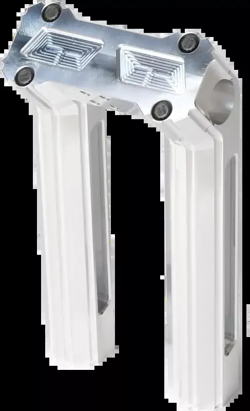 H/d Billet Risers 8″ Raw Kickback