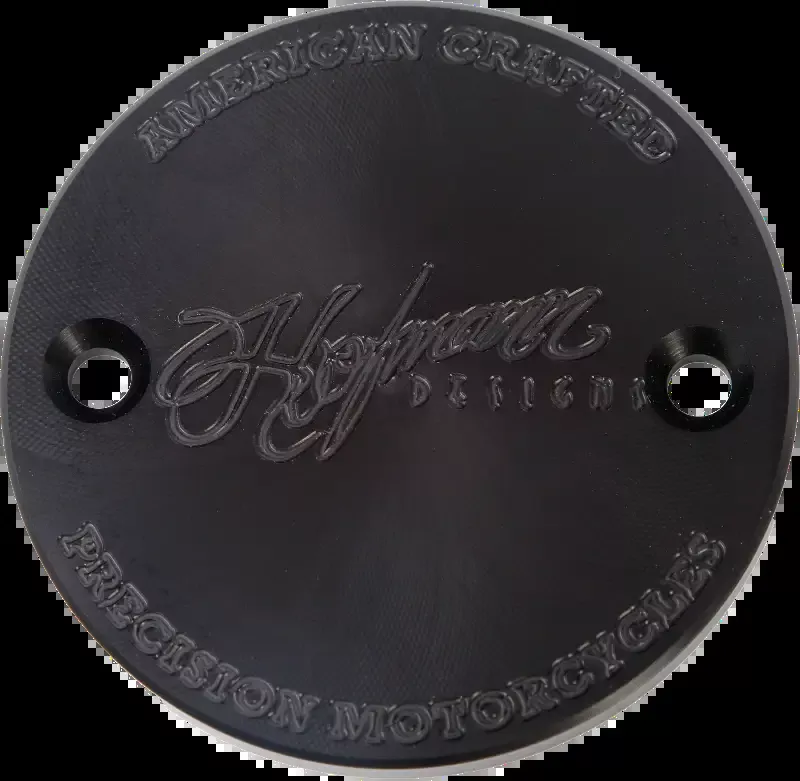 H/d Billet Timer Cover Black M8