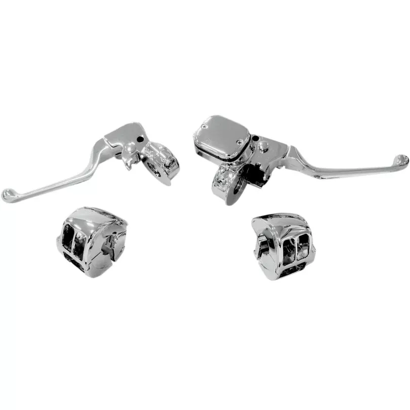 Handlebar Controls for Harley-Davidson Softail and Dyna Chrome Handlebar Control Kit