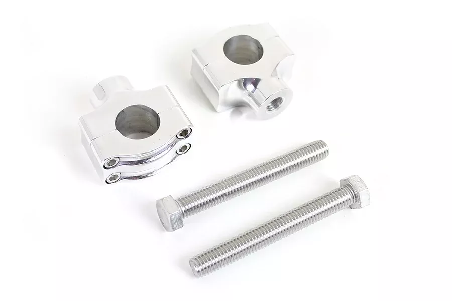 Handlebar Riser for Harley-Davidson 4 Bolt Nostalgia Risers Chrome 1"
