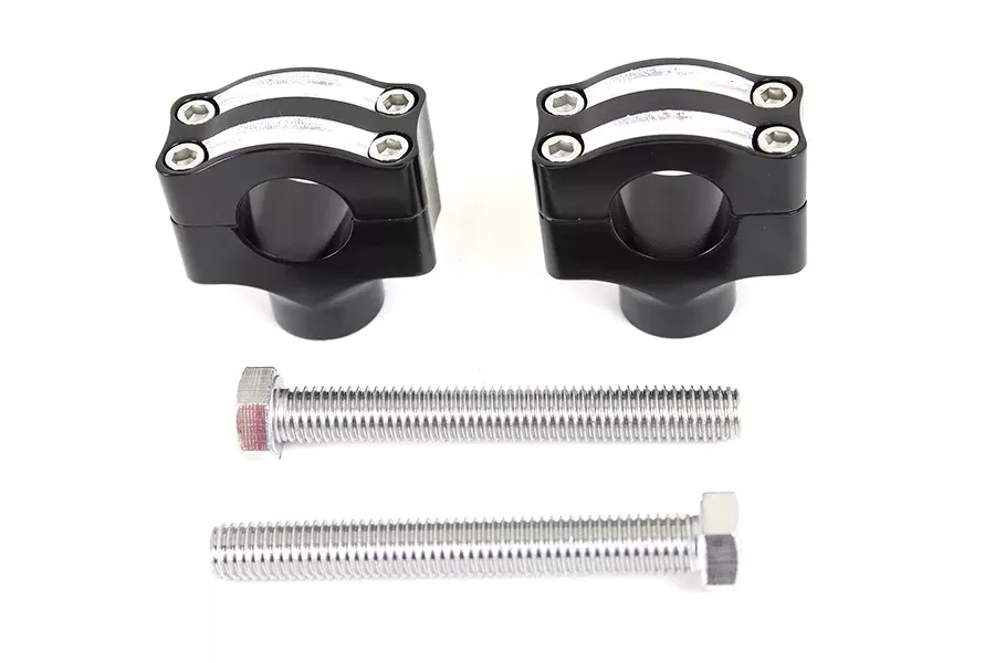 Handlebar Riser for Harley-Davidson 4-Bolt Nostalgia Risers Contrast Cut 1"